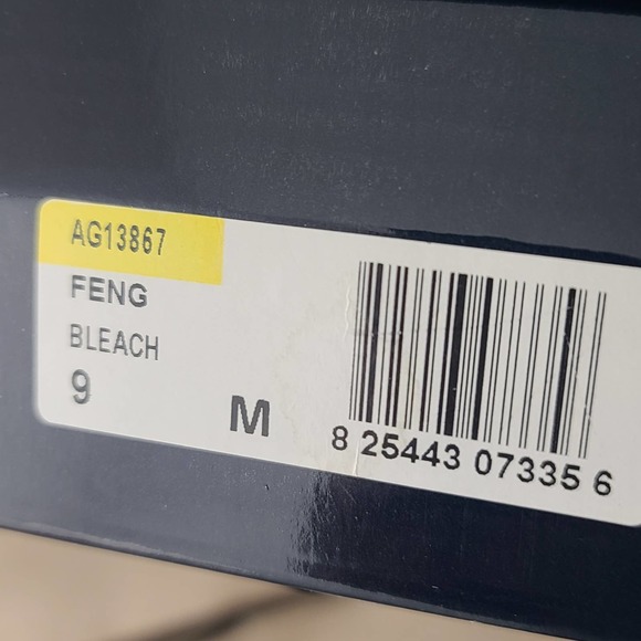 Andrew Geller Wedge Sandals 9M Cork Leather Strappy Feng Ivory Cream - Picture 13 of 13